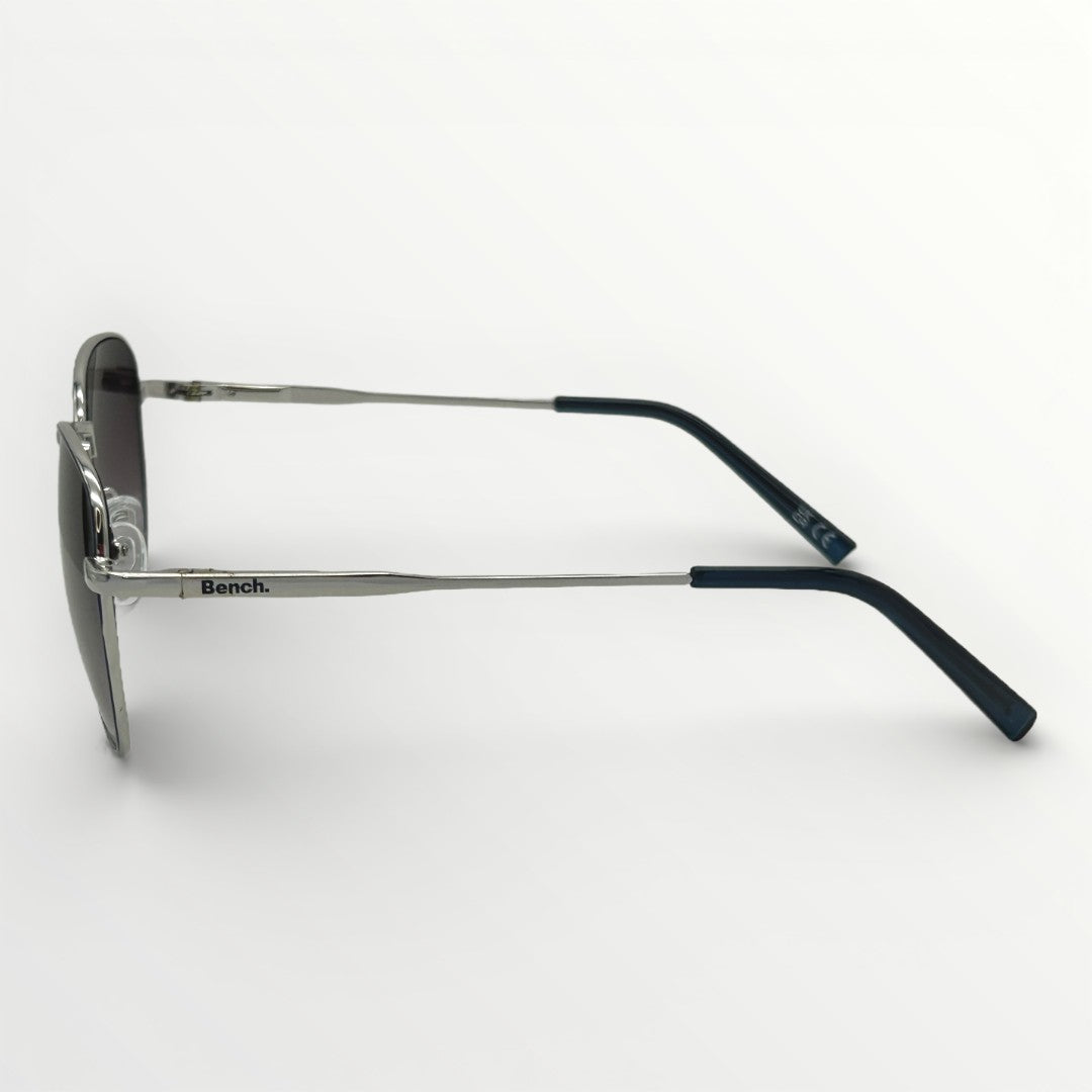 Sunglasses with gradient lenses on a white background
