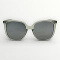 Grey sunglasses with dark lenses