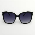 Black sunglasses with black lenses