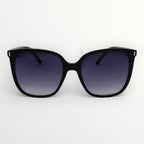 Black sunglasses with black lenses