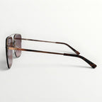Bench 26 - Shiny Gold/Dark Brown