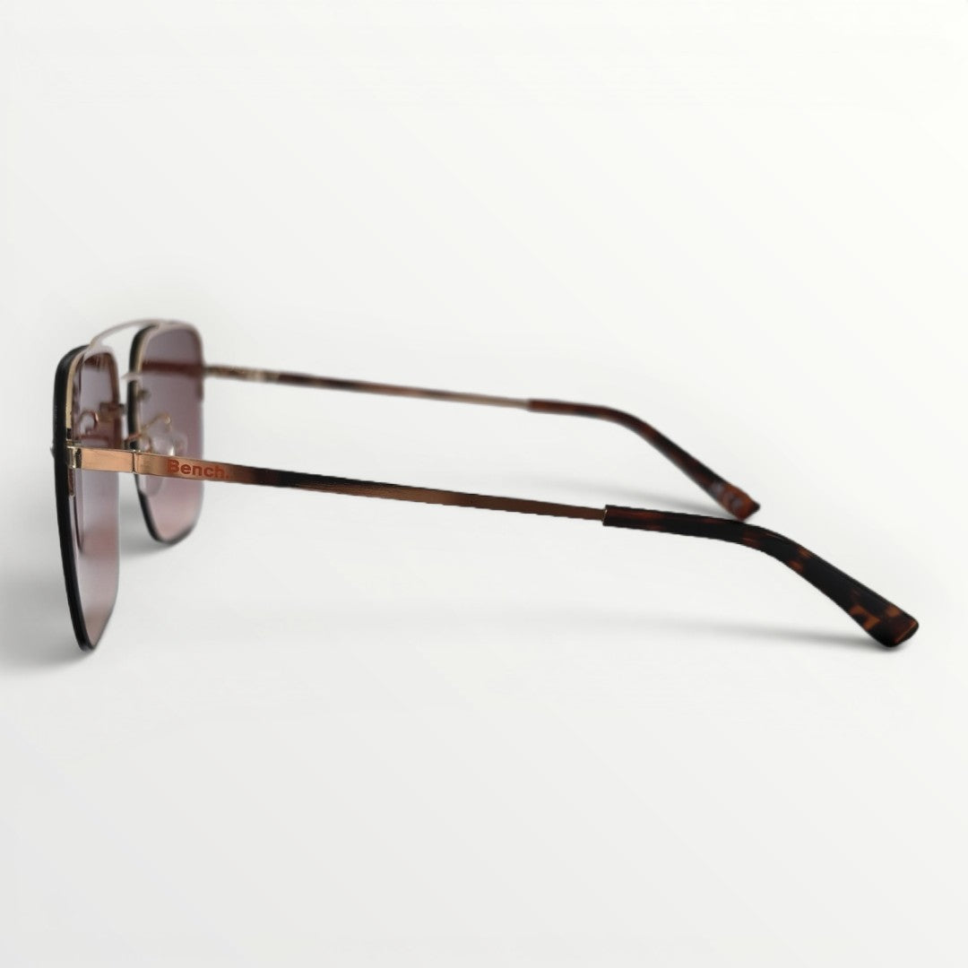 Bench 26 - Shiny Gold/Dark Brown