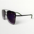 Bench 26 - Matt Gunmetal/Vivid Green