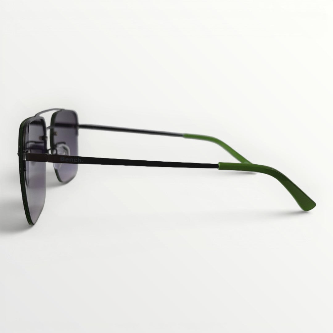 Bench 26 - Matt Gunmetal/Vivid Green